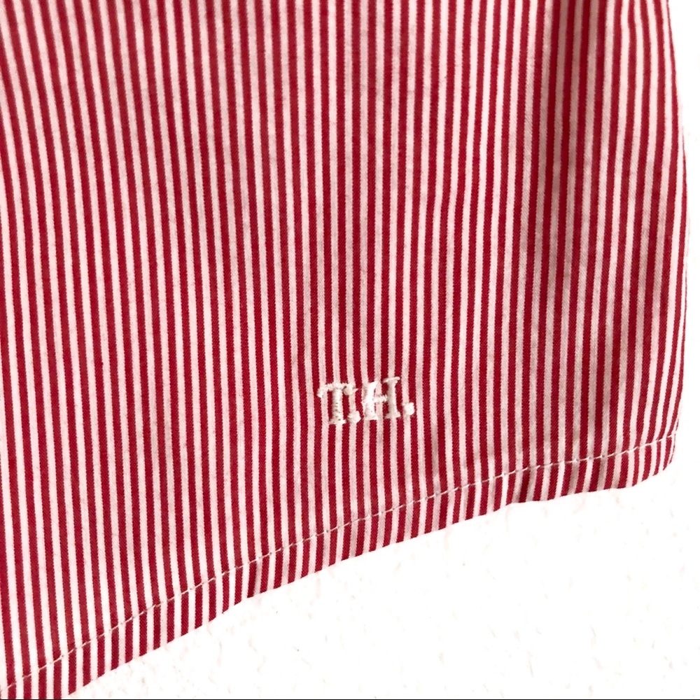 SOLD | Tommy Hilfiger | Striped Button Down Blouse - Picture 5 of 8